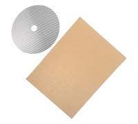 BAZEITFLOW Stabilisateur en de Carbone Disque 0,2 de Mm Fibre Installation Facile et Contrôle des Vibrations Fidélité pour Lecteur CD Dvd