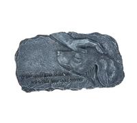 BAZEITFLOW Statue Commémorative Résine pour Chien et Chat Pierre Tombale Animale Étanche pour Jardin Ornement Funéraire et Stable Marqueur de Tombe Personnalisé pour Animaux de Compagnie