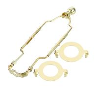 BAZEITFLOW Support de Lampe Harp Cadre de Lampe avec Anneau pour Abat Jour Ensemble Complet Installation Facile et