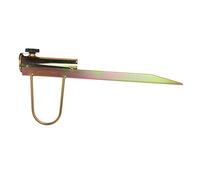 BAZEITFLOW Support De Parasol en Métal Résistant 25-32 Mm pour Plage Et Jardin, Ancre Solide pour Parasol De Plage, Base Stable Vent Fort, Extérieur Balcons Et Vacances