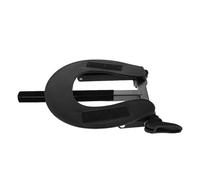 BAZEITFLOW Support Ergonomique pour Table de Massage avec Berceau Facial Portable, Appui-tête Massant Compatible Lits de Beauté, Coussin U en Mousse Confortable pour Salon et Spa,