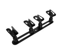 BAZEITFLOW Support Micro pour Bureau Aluminium avec Pince Porte-microphone Double Tête Emplacements Clips Adaptés pour Enregistrement et Streaming Professionnel