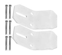 BAZEITFLOW Support Mural pour Urinoir Crochet Suspendu Acier Inoxydable Fixation par Vis Expansion Gain de Place pour Salle de Bain et Wc