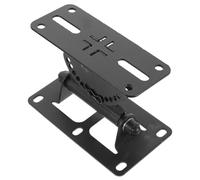 BAZEITFLOW Support Mural Rotatif pour Haut-Parleur Colonne, Acier Épais, Style Vertical, Fixation Murale pour Enceintes Surround et Bibliothèque, Installation Espace Salon Chambre, 1 Pièce