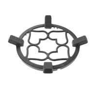 BAZEITFLOW Support pour Wok et Réchaud Pare-vent pour Cuisson à Gaz Support pour Casserole Réducteur pour Plaque de Cuisson Base Antidérapante Compatible avec Pots à Lait et Cafetières
