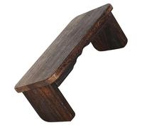 BAZEITFLOW Tabouret de Méditation Massif Banc de Prière Ergonomique Portable Surface Lisse pour Confort Prolongé Compact et pour Usage Temple Méditation ou Cérémonie de Thé