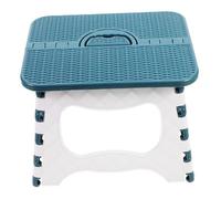 BAZEITFLOW Tabouret Pliable Portable Plastique Robuste Pliage Rapide Main Marchepied Léger pour Camping et Usage Domestique Petit Siège Pliant Multifonction pour Adultes et Garçon Fille
