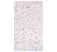 BAZEITFLOW Tapis de Table pour Manucure Pliable Coussinet de Manucure à Paillettes Souple Doux pour Nail Art Usage Professionnel et Domestique Repose-bras Multifonction