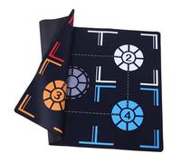 BAZEITFLOW Tapis Entraînement Basket-ball Antidérapant pour Footwork et Dribble Tapis Léger Silencieux Équipement Sportif Intérieur pour Entraînement Mobilité et Performance