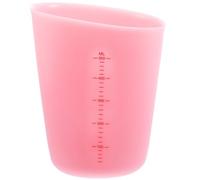 BAZEITFLOW Tasse Silicone Graduée avec Double Échelle Cupule de Mesure Multifonction pour Cuisine et Boulangerie Résistante et Pratique pour Liquides et Ingrédients Secs