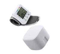 BAZEITFLOW Tensiomètre Numérique Au Poignet Sang à Domicile, Ensemble Portable, Fonction Surveillance Pression Artérielle, Écran Digital, Usage Maison Et Voyage, Adapté Seniors