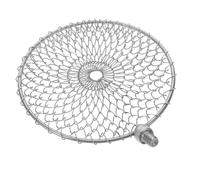 BAZEITFLOW Tête de Panier à Œufs en Acier Inoxydable 14 Cm Filet Robuste pour Collecte Sécurisée des Œufs de Poulailler Accessoire Compatible de Ferme Outil Léger et Hygiénique pour Élevage