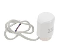 BAZEITFLOW Tête de Thermostat Électrothermique pour Chauffage au Sol, Bouton de Température Radiateur Ac230v, Actionneur Vanne Thermostatique pour Système Chauffage Central, Remplacement