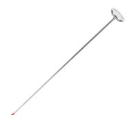 BAZEITFLOW Thermomètre Acier Inoxydable Détecteur de Température pour Jardinage et Compost Outil de Mesure Précis pour Sol de C à C