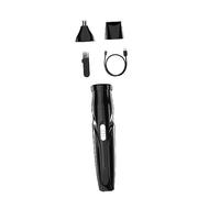 BAZEITFLOW Tondeuse pour Poils de Nez Électrique Rechargeable Nettoyeur Unisexe pour Poils de Nez Couvercle de Protection Outil de Nettoyage Pratique pour Hommes et Femmes
