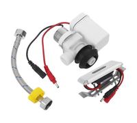 BAZEITFLOW Valve de Chasse Automatique sans Contact pour Urinoir - Kit de Remplacement Capteur Infrarouge Dc, Accessoires pour Robinetterie de Toilette, Pièces de Rechange pour Salles de Bain