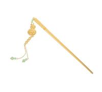 BAZEITFLOW Vintage Hairpin Retro Hair Stick With Gourd Tassel Handmade Chinese Hair Chopsticks For Women Elegant Traditional Bun Hairstyles