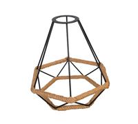 BAZEITFLOW Vintage Iron Art Pendant Lamp Shade Metal Suspension Lamp For Indoor Use Iron Construction With Soft Light Diffusion For Corridor Dining Bedroom Wall Light