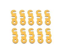 Bazhou-Ajusteur De Cordon En Alliage D'aluminium Ultral¿¿Ger Tendeurs De Tente Ajusteur De Corde (30 Pi¿¿Ces)