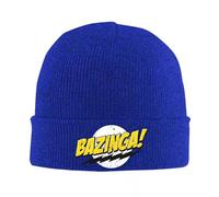 Bazinga The Big Bang Theory Tricoté Chapeau Bonnet Chapeau D’Hiver Mode Chaude Sheldon Cooper Geek TBBT Casquettes pour Hommes Femmes