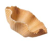 Bazko Bol à gaufres et à dessert | Gaufres glacées mignonnes 4 cm/13,5 cm | 144 | Bols à gaufres croustillants pour coupes à glace, desserts glacés, boules de glace | Végétalien