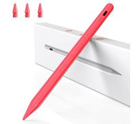 BAZO Stylet Compatible avec Apple iPad 2018-2025, Stylet Magnétique Haute Précision, Recharge Rapide 15 Min, Rejet de Paume, Sensibilité à l'Inclinaison, pour iPad Pro/Air/Mini/6-11 Génération