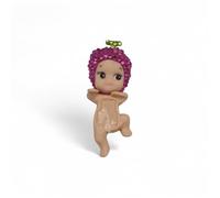 BB ANGELL creation original SÉRIE FRUIT RAISIN hippers brillant décoré,fait main,figurine type Sonny angel,cadeaux anniv collection