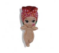 BB ANGELL creation original SÉRIE KISS FLEUR hippers brillant décoré,fait main,fig type Sonny angel,cadeaux anniversaire collection