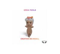 BB ANGELL creation SÉRIE ANIMAUX ECUREUIL hippers brillant décoré,fait main, type Sonny angel,cadeaux anniversaire collection