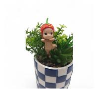 BB ANGELL PERLE SÉRIE HIPPERS FRUIT FRAISE création fait main figurine jouet type Sonny angel , cadeaux anniversaire collection MDF