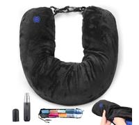 BB BAREKHOME Oreiller tubulaire rechargeable pour voyage, oreiller cervical et cou, oreiller tubulaire de voyage, oreillers cervicaux pour dormir, oreiller anti-ronflement + atomiseur de parfum