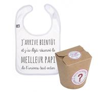 Pochette surprise annonce grossesse papi