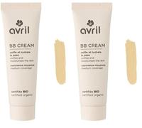 BB Cream Avril Cosmétique BB creme bio (Light, 30 ml) (Lot de 2)