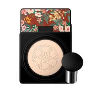 BB Cream - Fondation De Tête De Champignon | De Coussin D'air Étanche | Base De Maquillage Avec Bouffée De Mélange Pour Un Teint Lisse | Outil De Visage De Beauté Pour Une Couverture Naturel