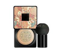 BB Cream Foundation Make up CC Cream, Liquid Foundation Mushroom Head Air Cushion BB Cream, Nude Makeup Moisturizing Concealer Lasting Brightening, with Makeup Sponge