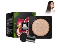 BB Creme 20g, Fond De Teint Champignon Bb Crème Coussin, Couvrant Imperfections, Fond De Teint Longue Durée Mushroom Air Cushion, Même Teint Teint Base De Base Prime(Natural)
