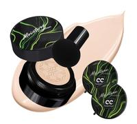 BB Crème | Crème hydratante avec recharge | de teint Cushion durable | Pour peaux matures, sèches, sensibles et grasses, les jours, toutes les saisons, à la maison, en voyage, à un mariage