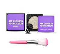 BB Crème Peau Radieuse et Sans Défaut Instantanée - BB Crème Premium et Fond de Teint CC Air Cushion avec Contrôle du Sébum Waterproof et Anti-Cernes Mat Hydratant (Ivory White,1 PCS)