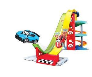 Bb Junior Bburago Launch & Race Tower VW Volkswagen Beetle & Bugatti Divo Jouet préscolaire