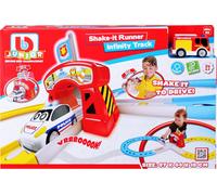 BB Junior - Circuit de course Ferrari avec voiture - Pompiers