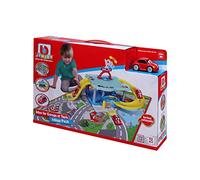 BB Junior - May Cheong Group - Méga Pack - Mon 1er Garage avec Son Tapis + 1 Véhicule - Garage Miniature pour Enfant - pour Jouer et s'amuser dès 12 Mois - 88612