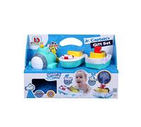 BB Junior Splah 'N Play - Coffret Cadeau avec de Superbes Bateaux, idéal pour l'eau, Chaque Bateau a Une Excellente Fonction, dès 12 Mois, avec Trois Bateaux, Bleu (16-89009)