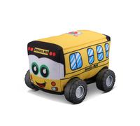 BB Junior Voiture Enfant Bus Scolaire 15cm Jaune Modèle Soft 16-89052
