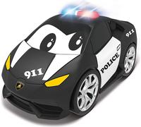 BB Junior - Voiture jouet - Lamborghini Voiture de police avec son et lumière Voiture jouet bébé