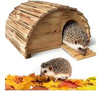 BB Loisir Abri Cabane Mangeoire Hérisson Refuge éxtérieur en Bois Massif Hibernation Brun Knut