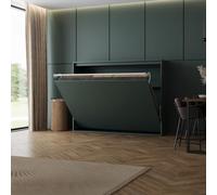 BB Loisir Lit Escamotable 140x200cm Horizontal M2 Lit Mural Vert Pierre