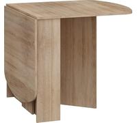 BB Loisir Table à Manger Ovale Pliante Chêne Sonoma 150x80cm modèle:HOMNI 2 Table Pliable Papillon