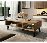 BB Loisir Table Basse 110x60cm NORDIS Couleur Chêne wotan Design Moderne de Haute qualité