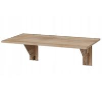 BB Loisir Table Murale Pliable étagère Rabattable 130x70 Chêne Sonoma Modèle: HOMNI 9 Table Pliante