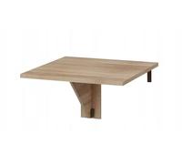 BB Loisir Table Murale Pliable étagère Rabattable 70x70 Chêne Sonoma Modèle: HOMNI 7 Table Pliante